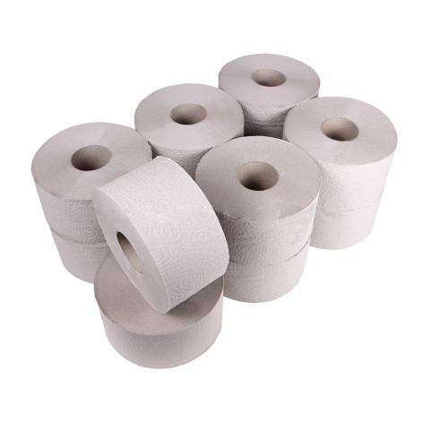 Hârtie igienică Jumbo Meco natur 300 grame - 2 straturi