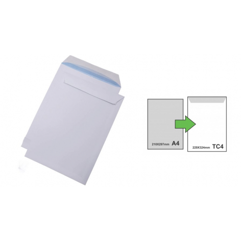 Plic alb A4