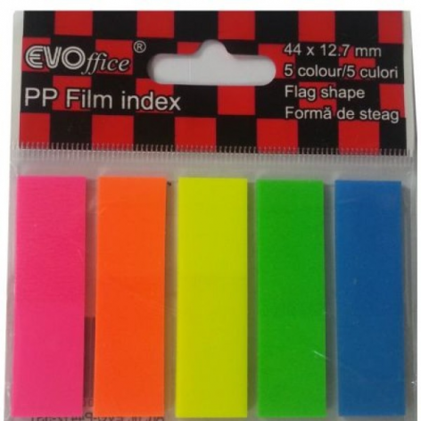 Etichete index autoadezive mici